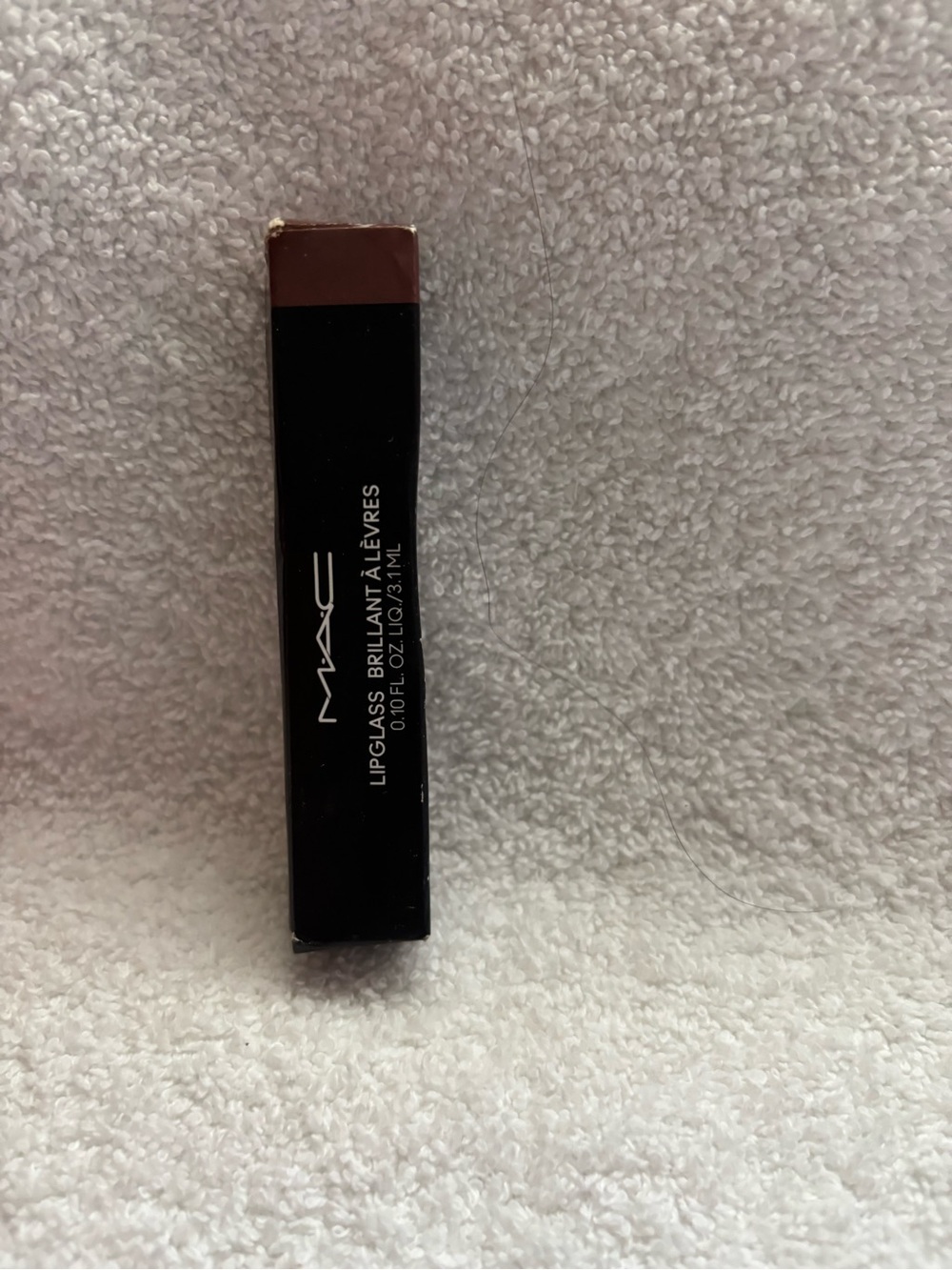 New MAC cosmetics lipglass brilliant A Levres shade 336 bittersweet me